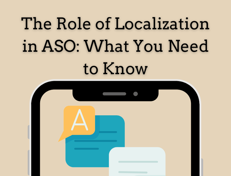 Poster of blog "The importance of localization in ASO"